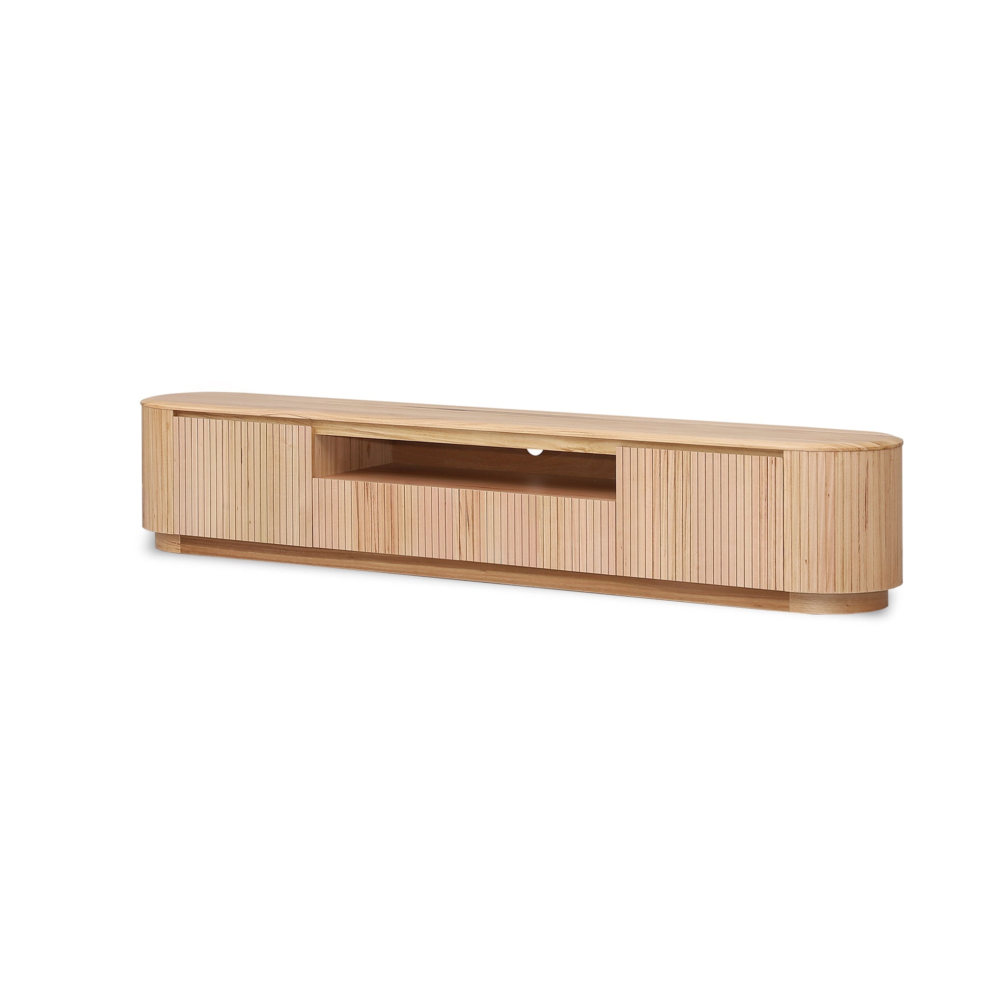2.4m TV Entertainment Unit - NZ Natural Ash