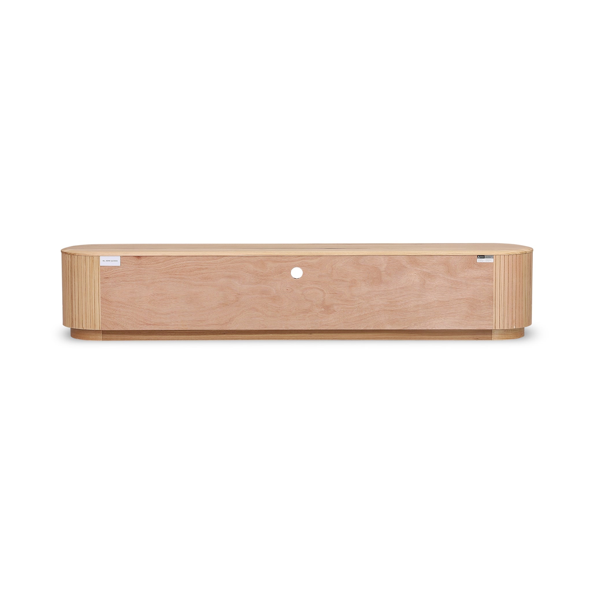 CTV8769-MA 2.4m TV Entertainment Unit - NZ Natural Ash