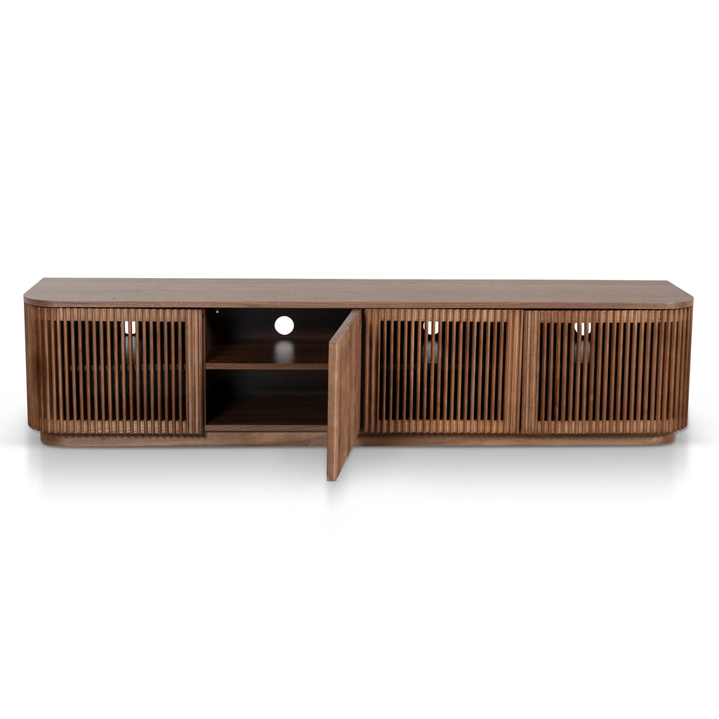 2m TV Entertainment Unit - Walnut