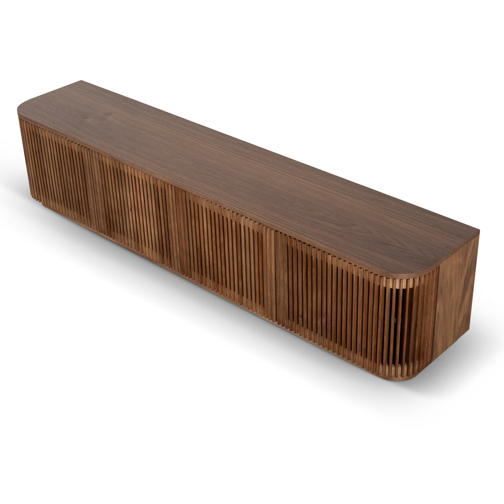 2m TV Entertainment Unit - Walnut