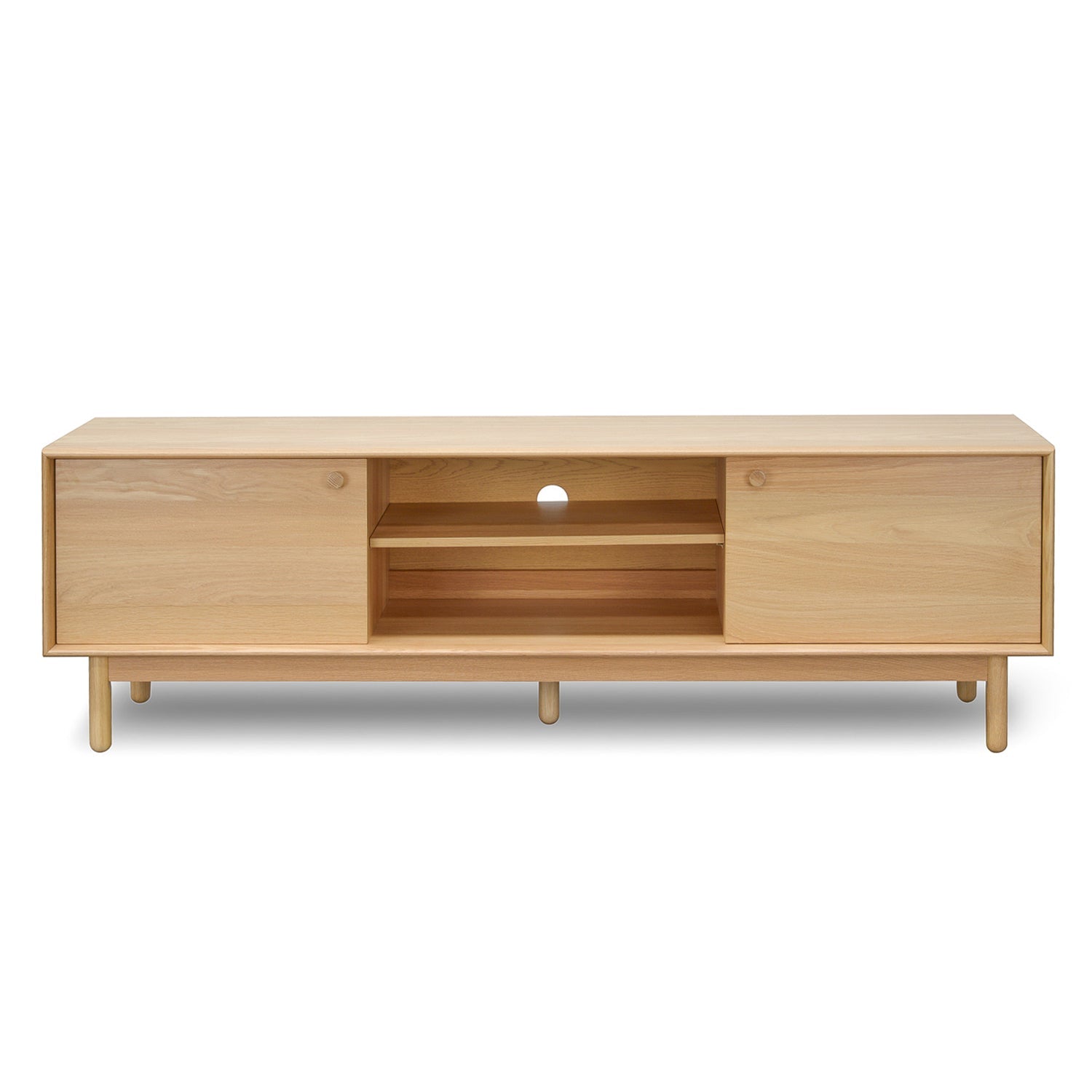1.8m TV Entertainment  Unit - Natural - image 2