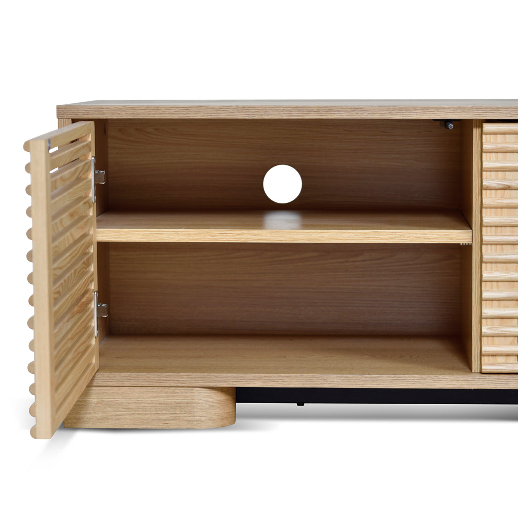 2.3m TV Entertainment Unit - Natural - image 6