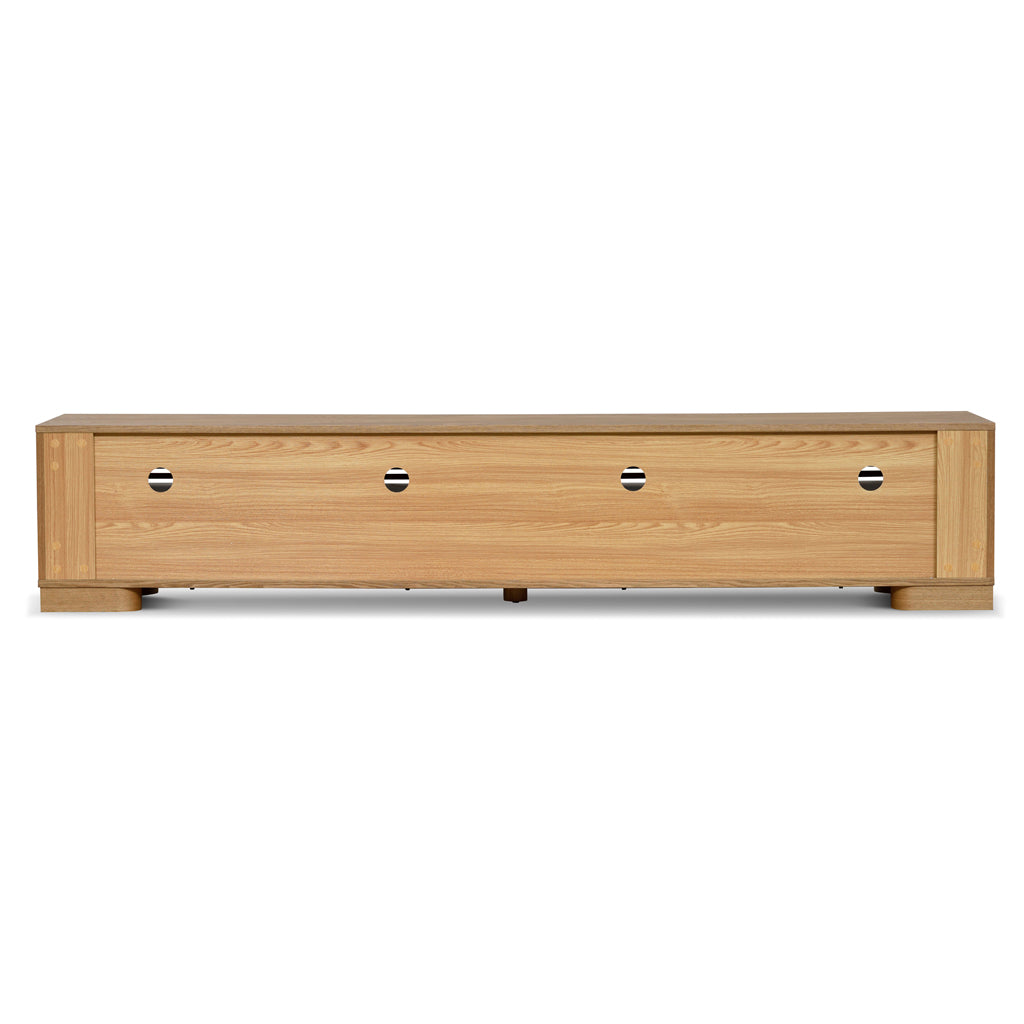 2.3m TV Entertainment Unit - Natural - image 5
