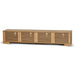 2.3m TV Entertainment Unit - Natural