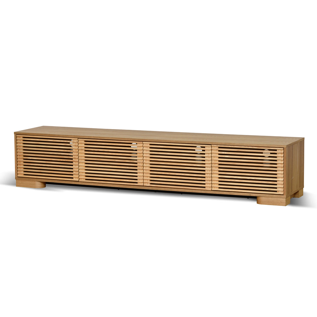 2.3m TV Entertainment Unit - Natural - image 4