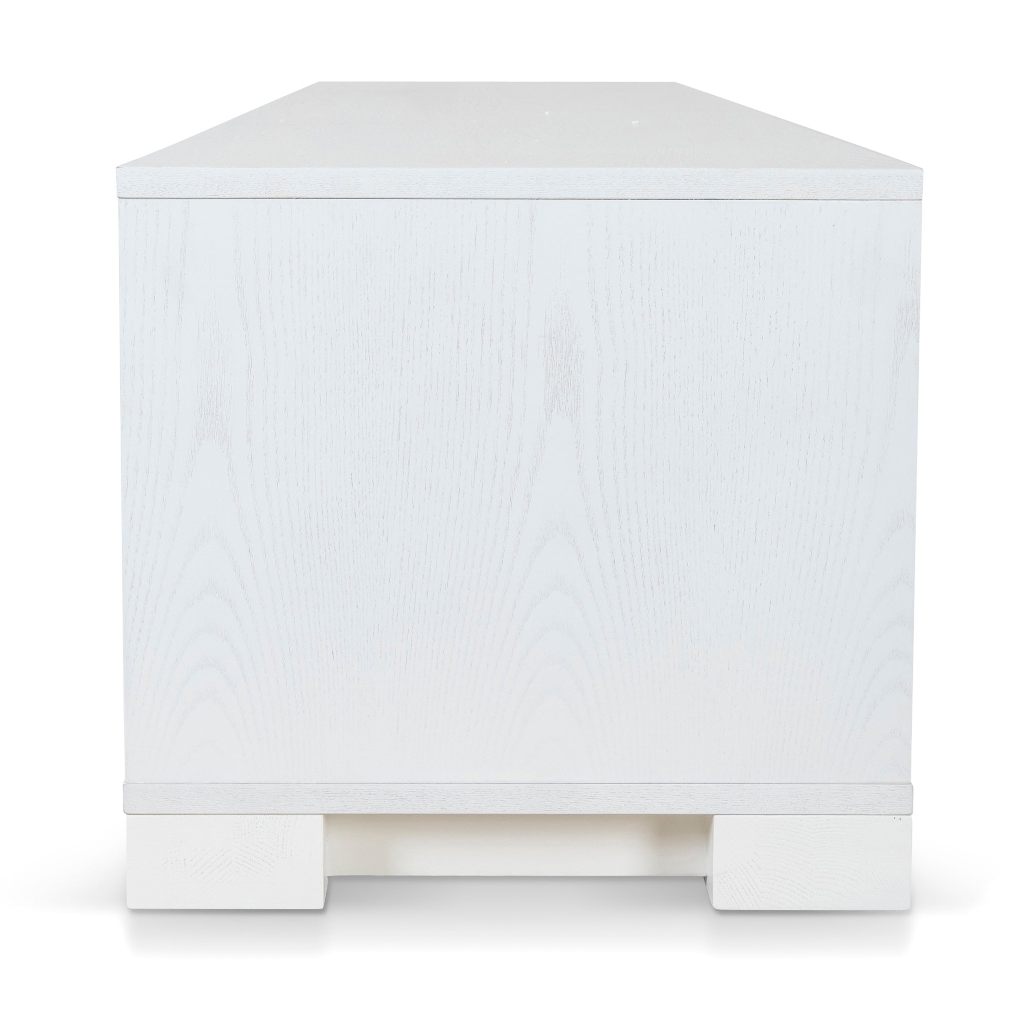 2.3m TV Entertainment Unit - White