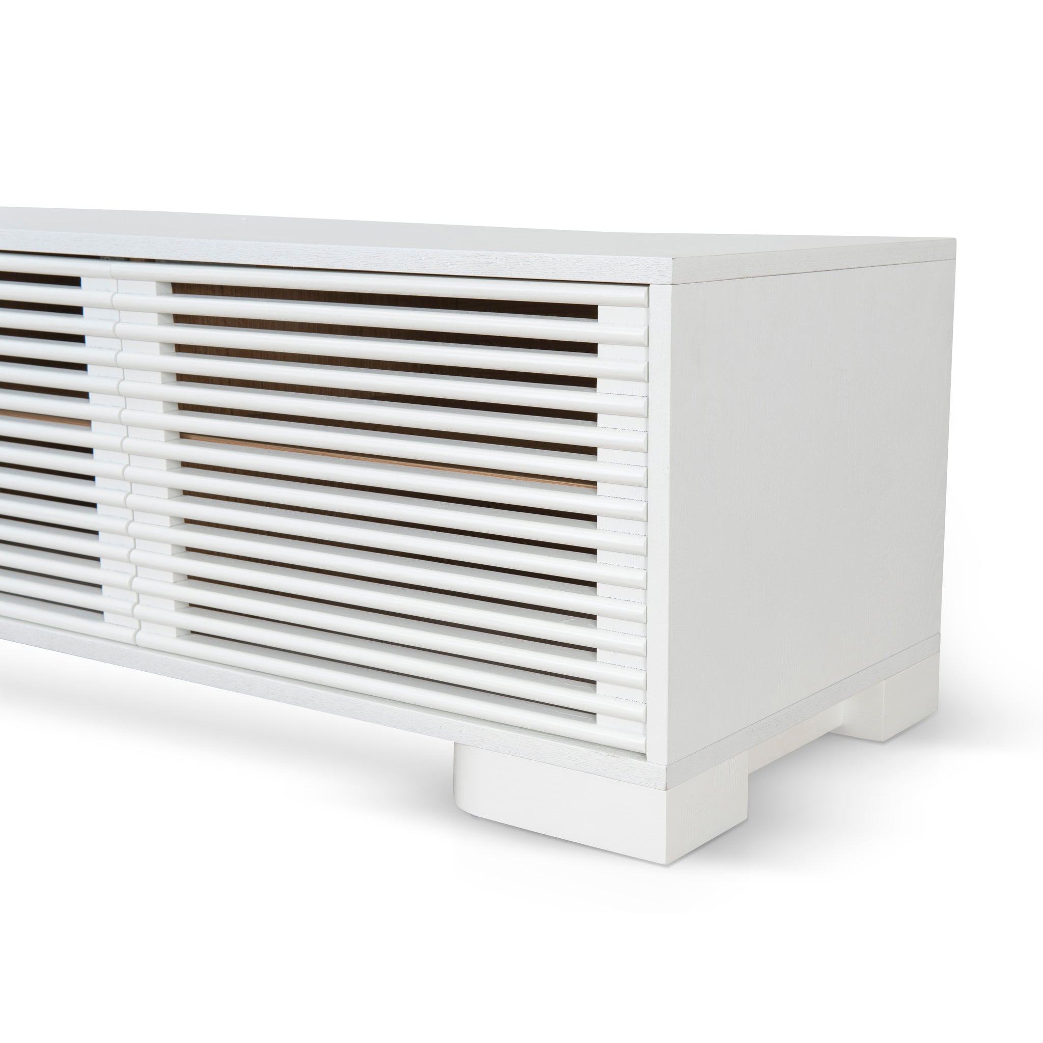 2.3m TV Entertainment Unit - White