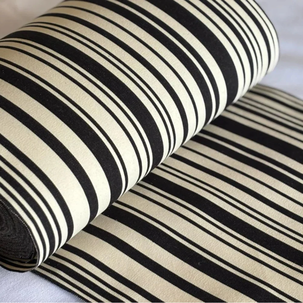 Replacement Sling Deckchair Cotton - Tom Black