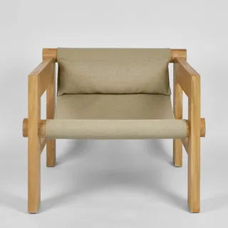 Twyla Sungkai Wood Chair - Taupe Seat