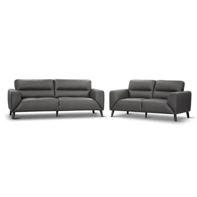 Sonoma Leather Sofa Set