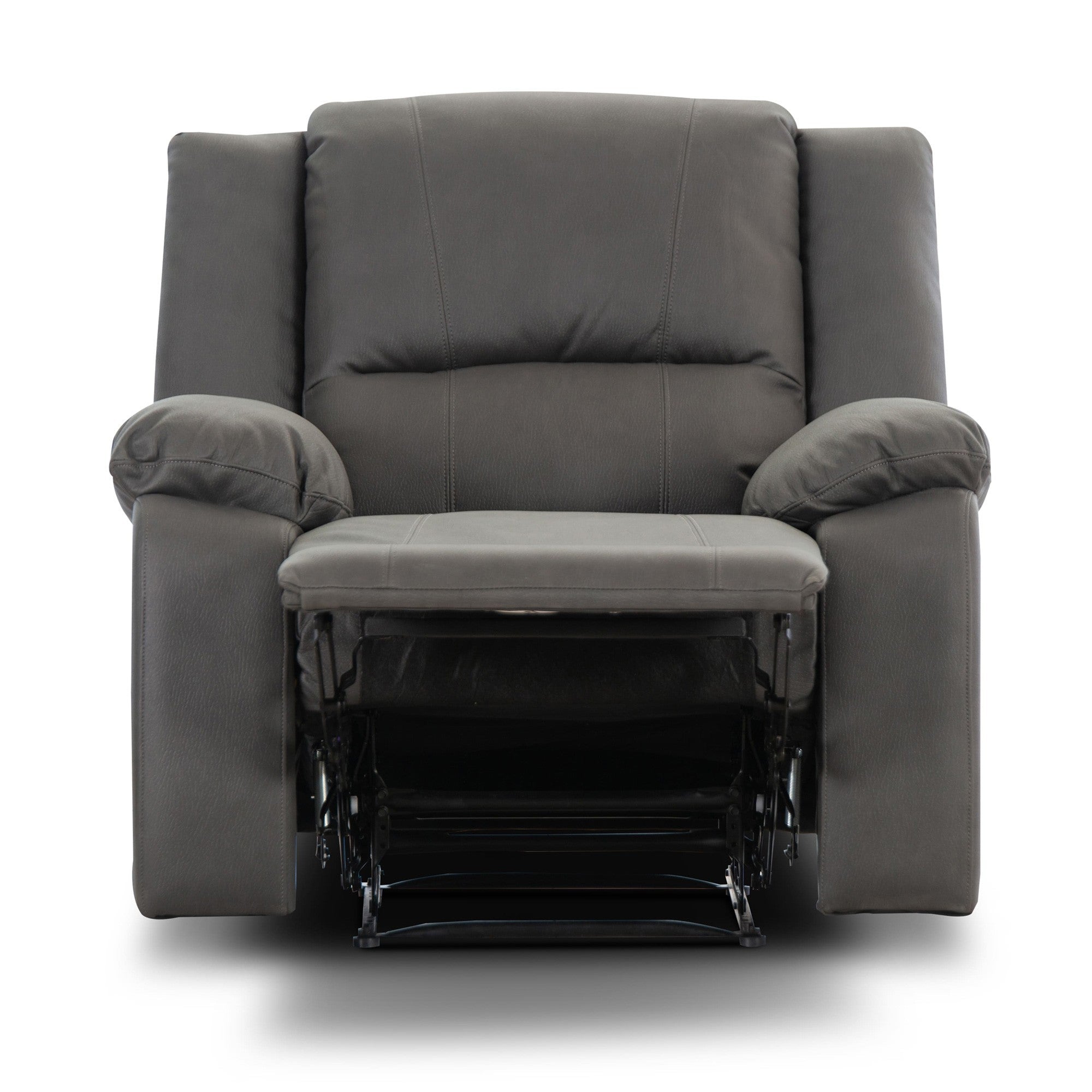 Tatinera Rhino Fabric Electric Recliner Armchair - Latte