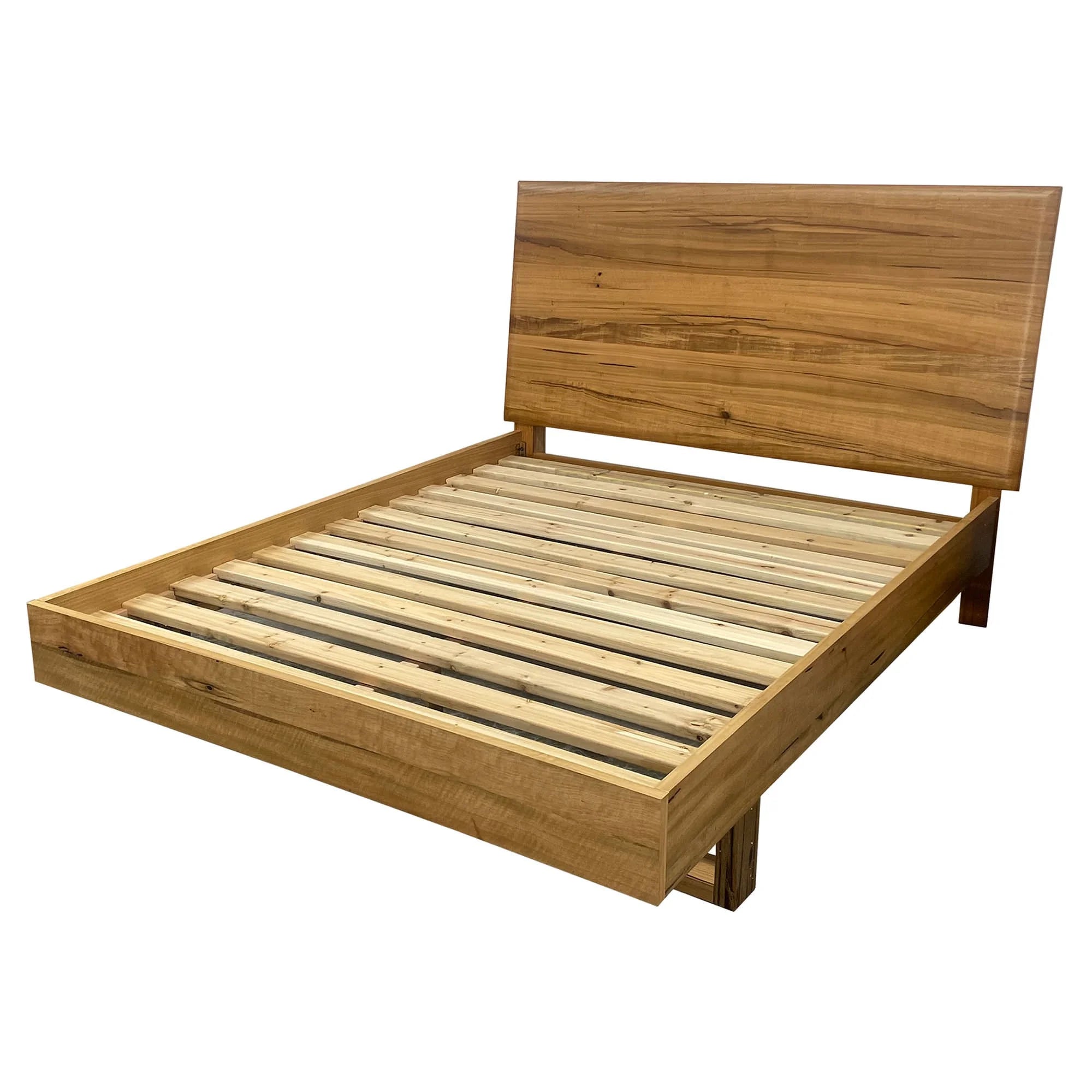 Galway Wooden Queen Bed - Natural