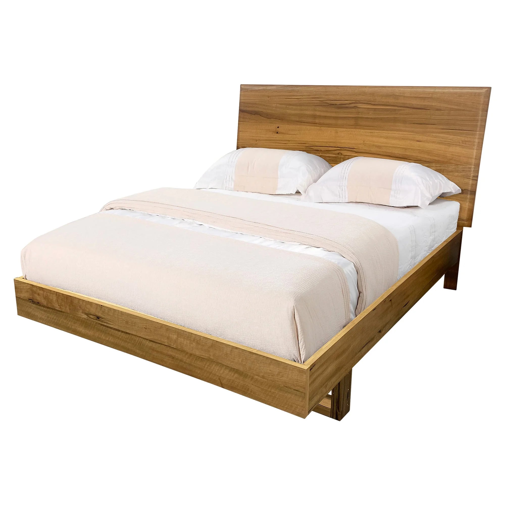 Galway Wooden Queen Bed - Natural