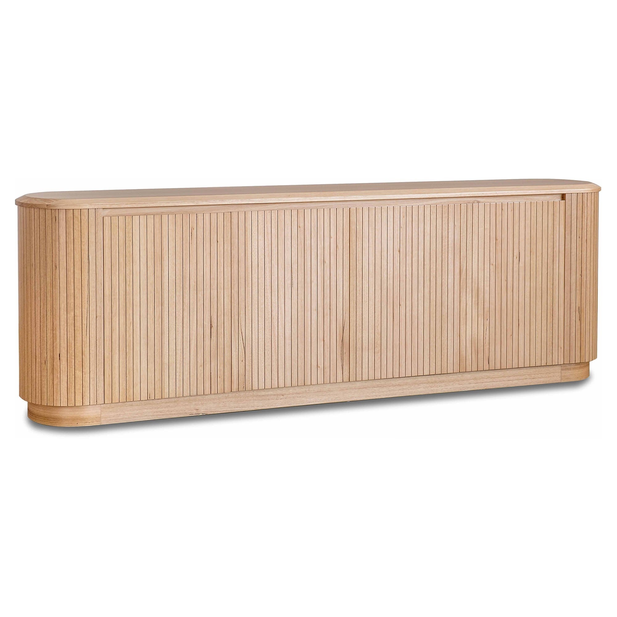 Tivina Ashwood 4 Door Oval Buffet Table - 240cm
