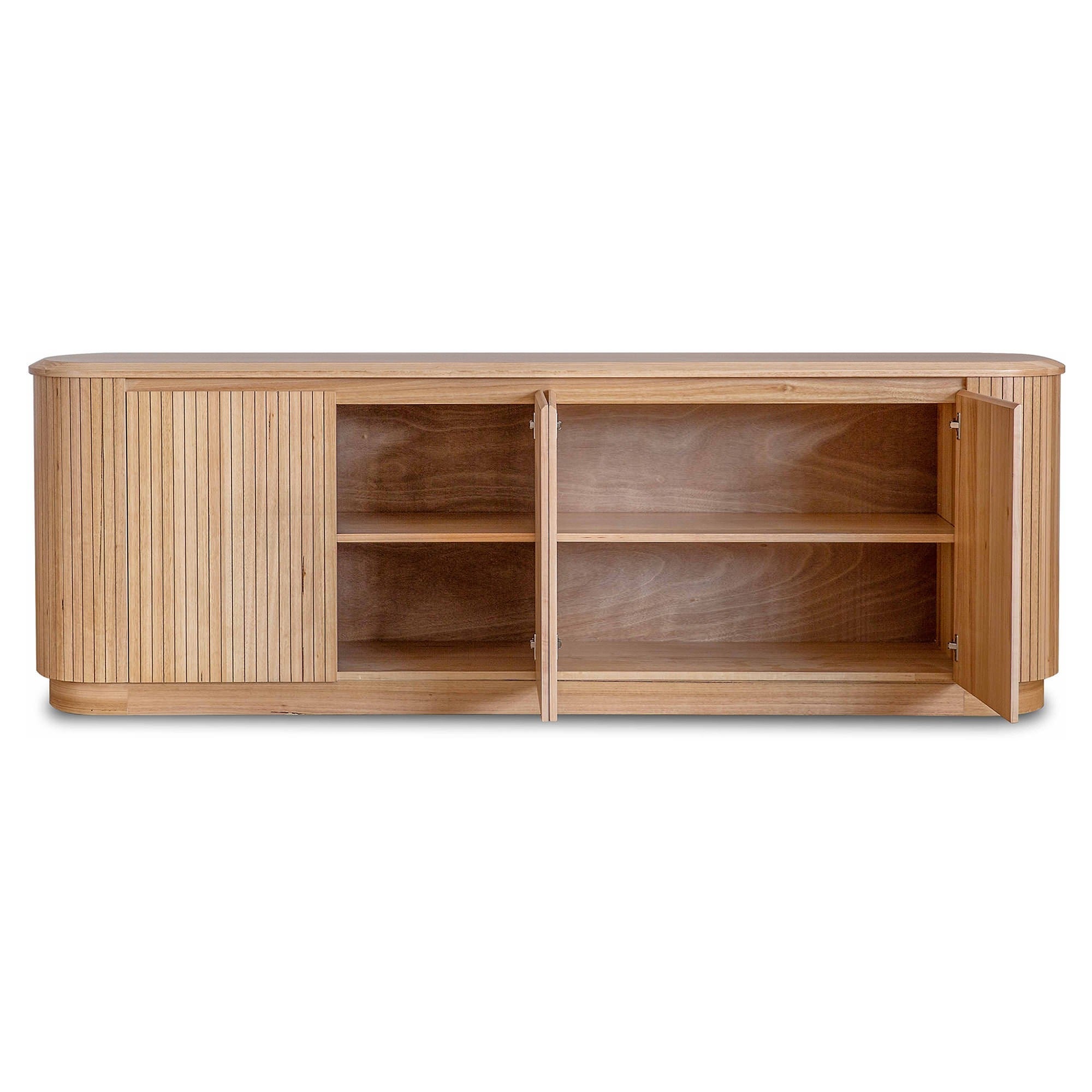 Tivina Ashwood 4 Door Oval Buffet Table - 240cm