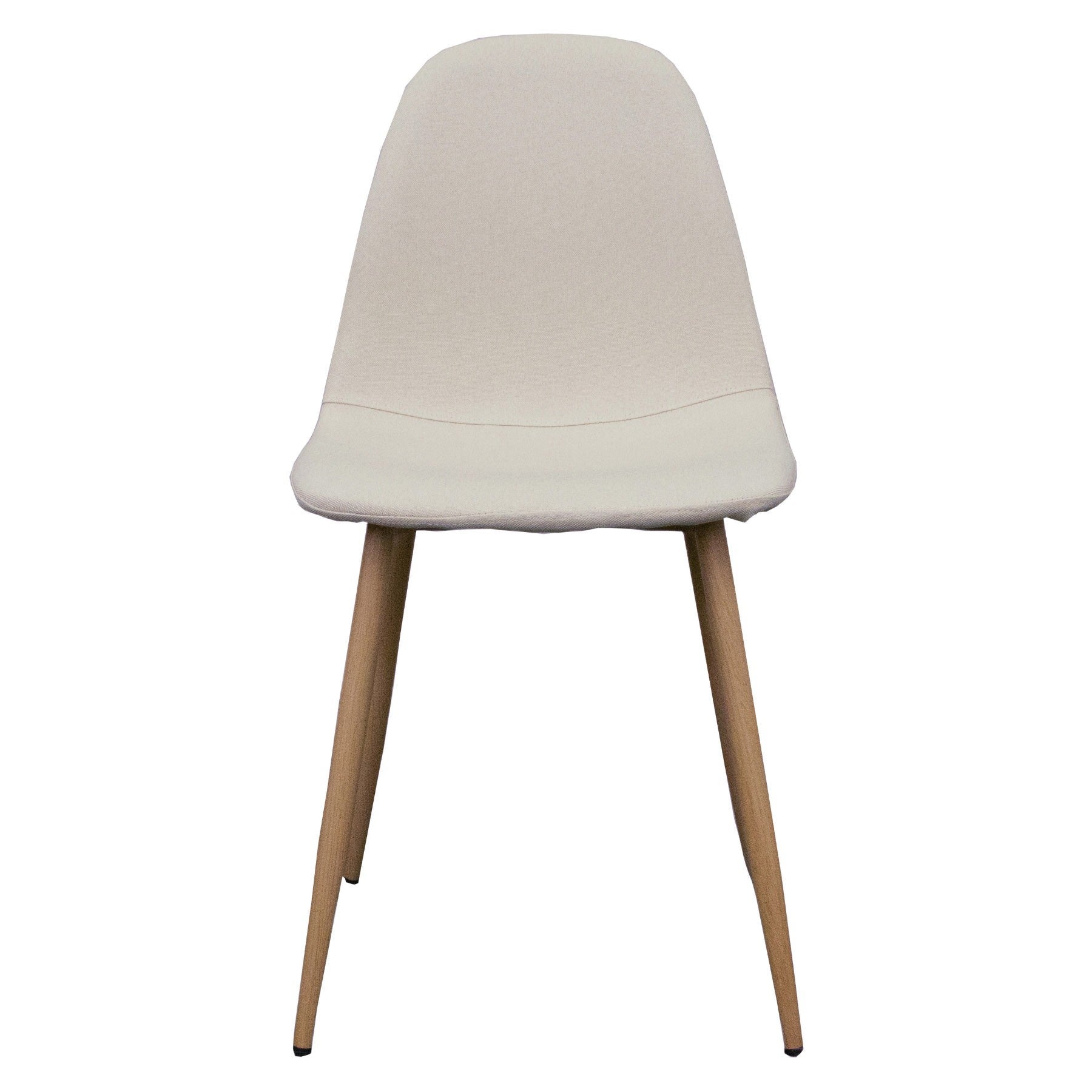 Cotalo Fabric Dining Chair - Beige / Oak
