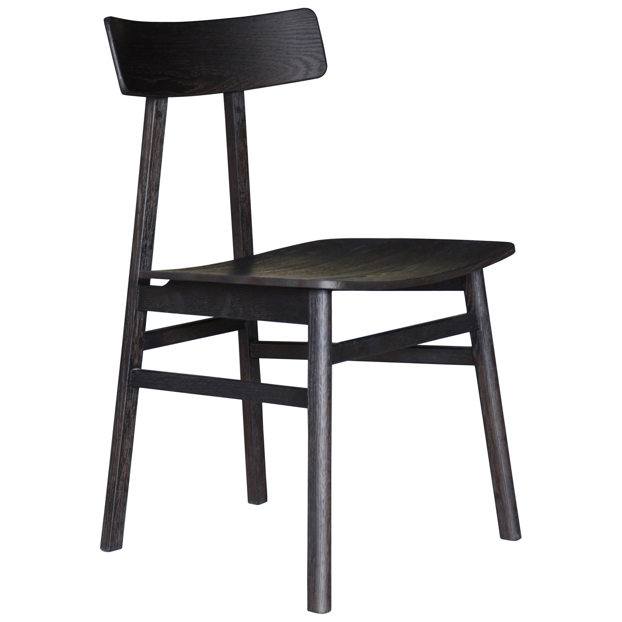 Lukilina Oak Timber Dining Chair - Timber Seat