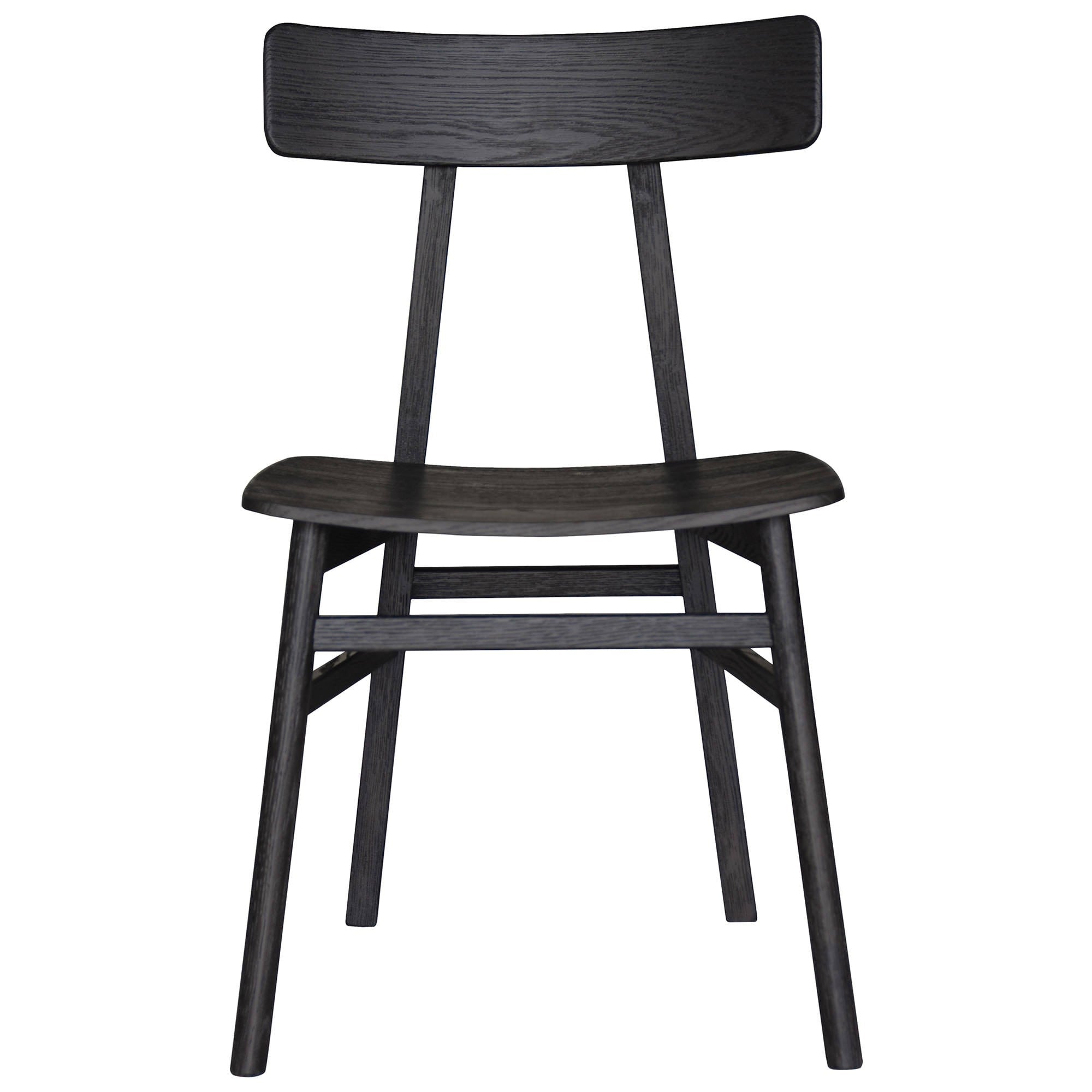 Lukilina Oak Timber Dining Chair - Timber Seat