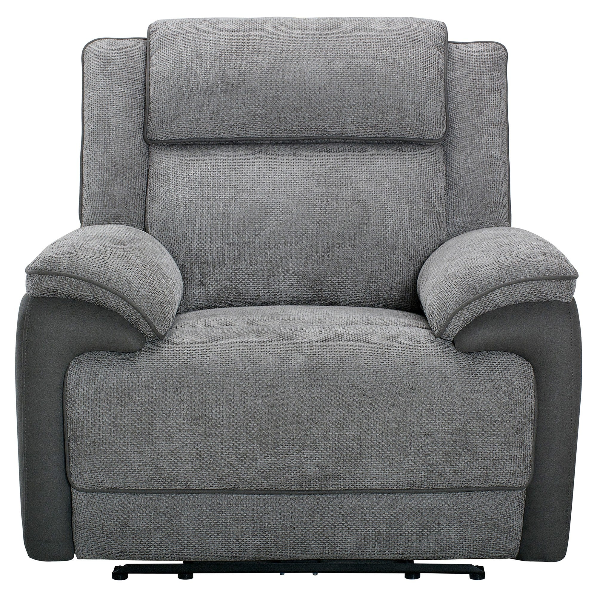 Rafiro Fabric Electric Recliner Armchair - Graphite