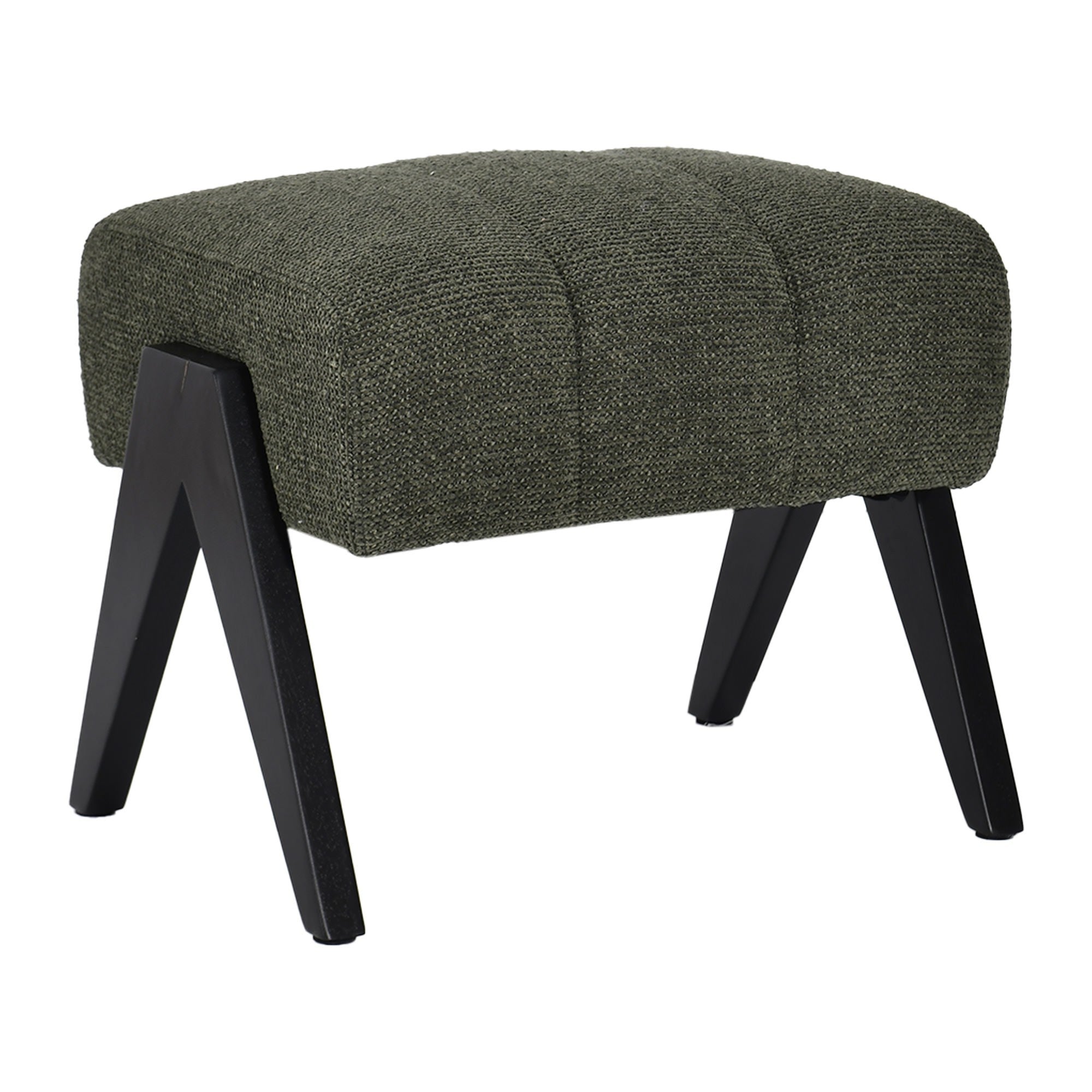 Demoria 2 Piece Fabric Armchair & Footstool Set
