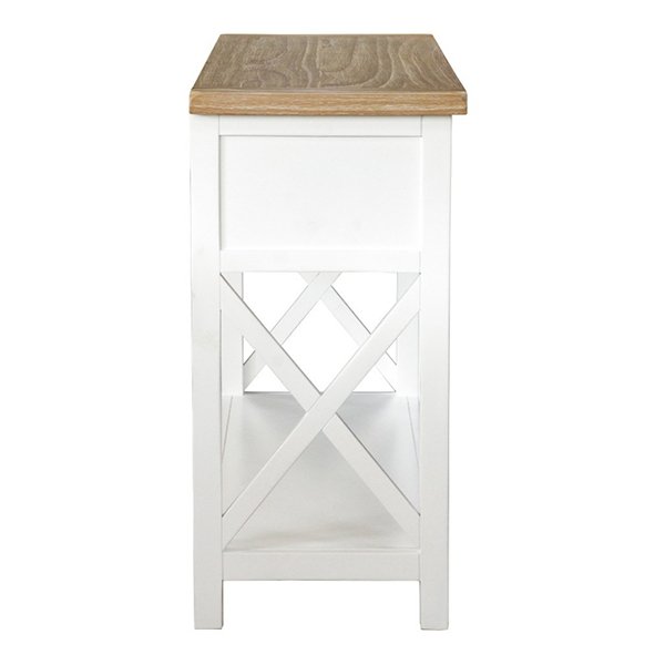 Widden Timber 2 Drawer Console