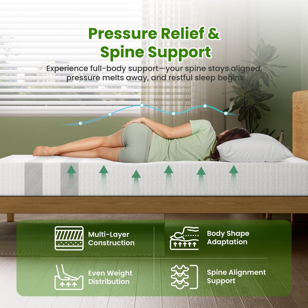 BedStory King Single Memory Foam Mattress