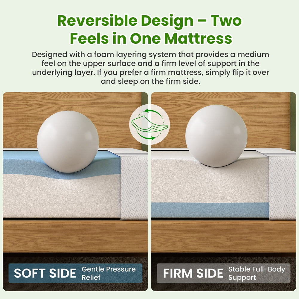 BedStory King Single Memory Foam Mattress