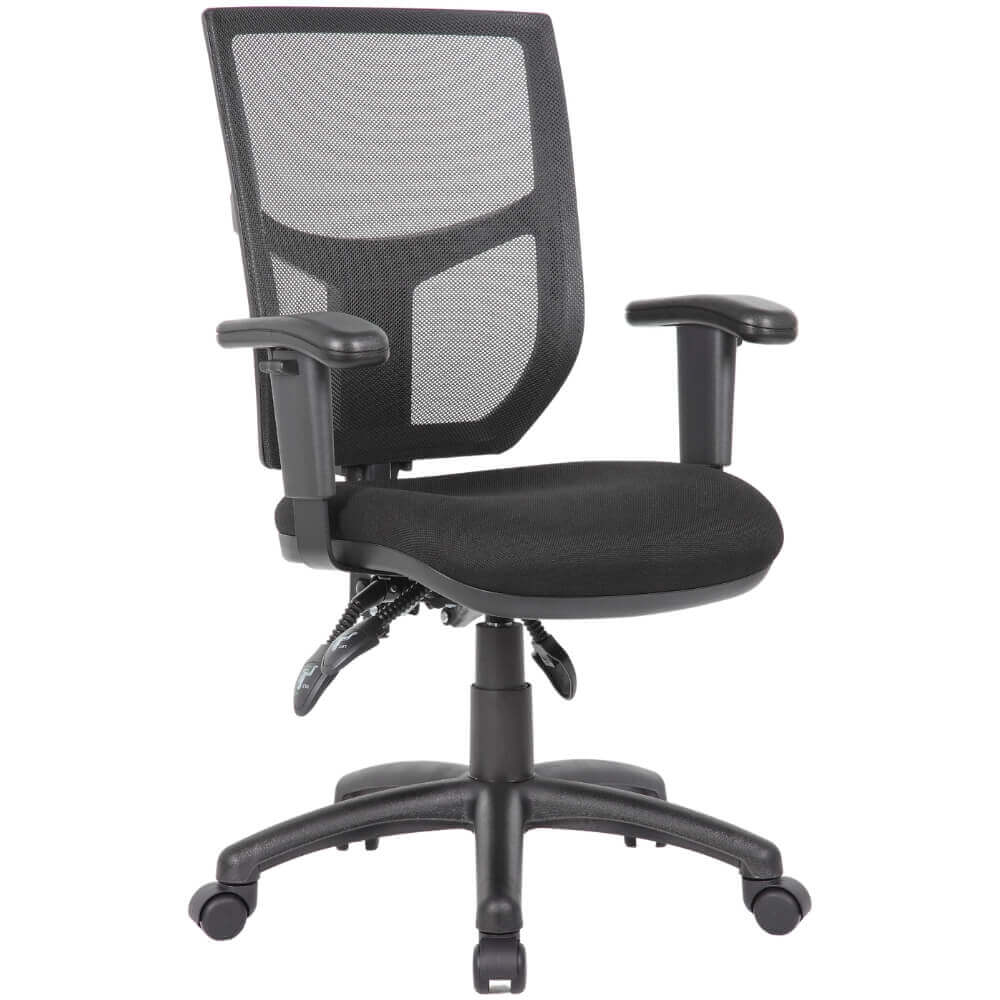 Halo Mesh Executive Office Chair - Black