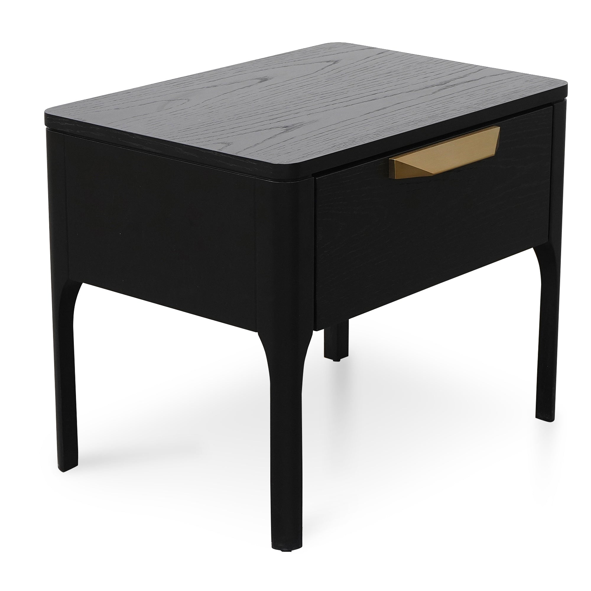 Bolemora Bedside Table - Black Veneer