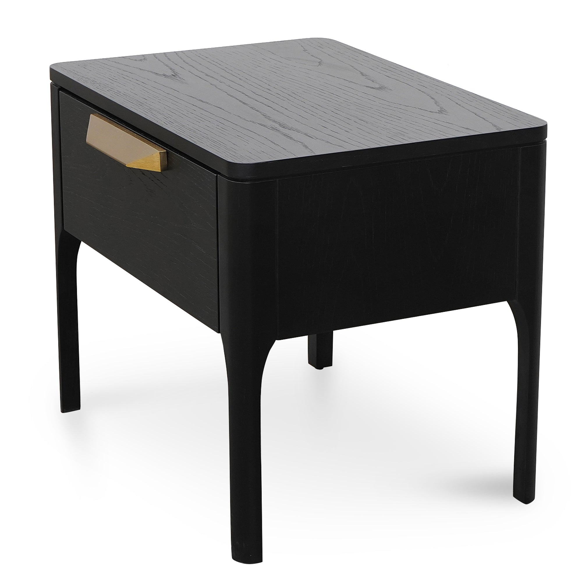 Bolemora Bedside Table - Black Veneer