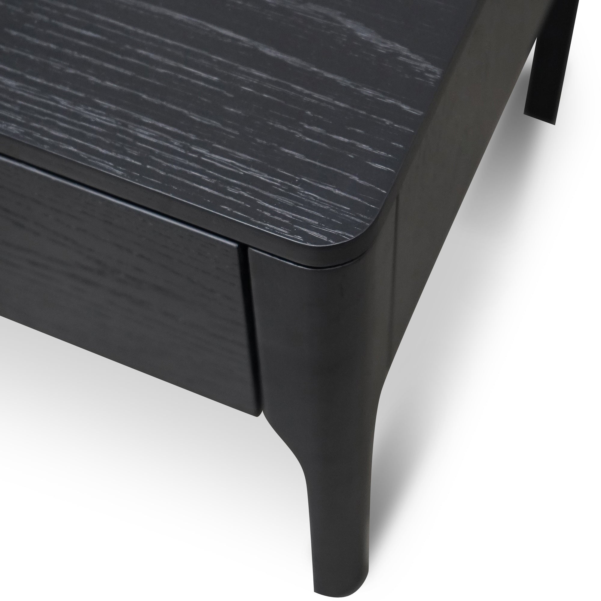 Bolemora Bedside Table - Black Veneer
