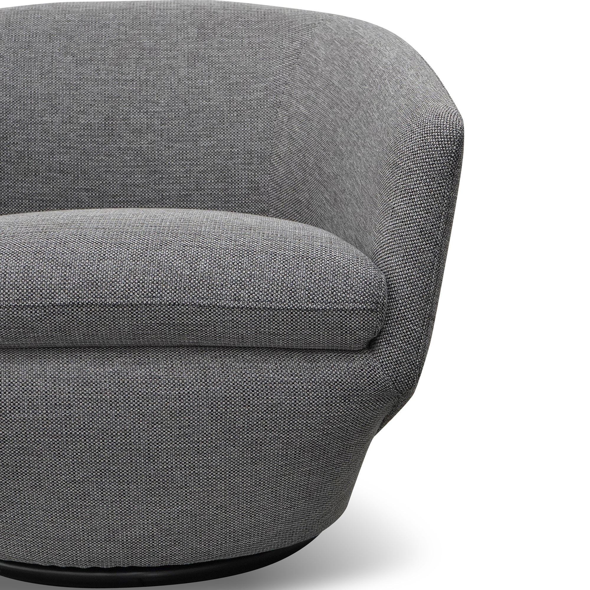 CLC2738-KSO Swivel Lounge Chair - Graphite Grey