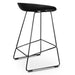 65cm Bar Stool - Black Seat With Black Frame - image 4