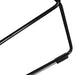 65cm Bar Stool - Black Seat With Black Frame - image 8
