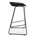 65cm Bar Stool - Black Seat With Black Frame - image 5
