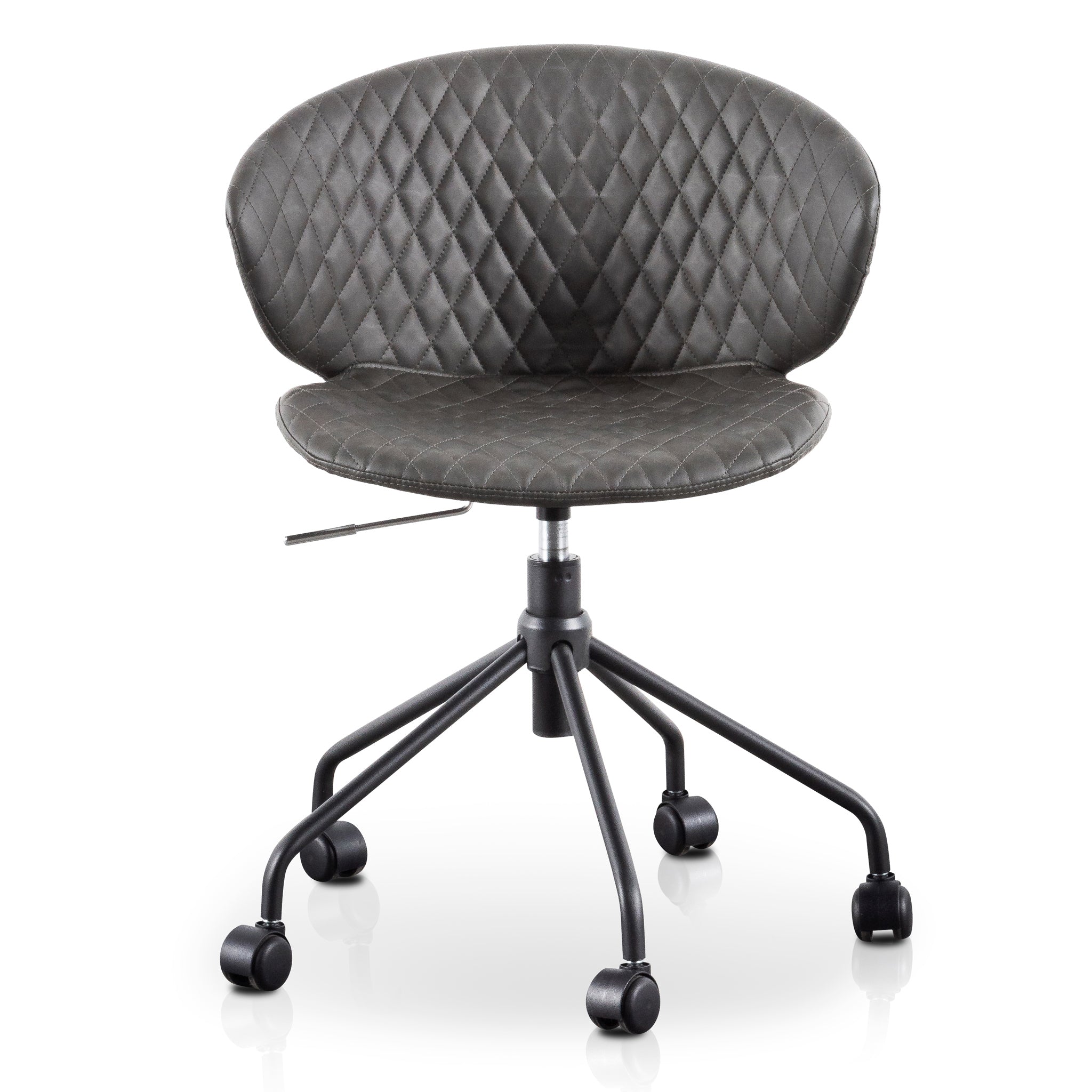 Office Chair - Charcoal with Black Base - image 2
