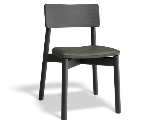 Andi Cafe Chair with Fabric Seat Pad - Tan (Set of 4)