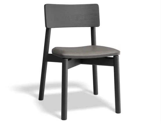 Andi Cafe Chair with Fabric Seat Pad - Tan (Set of 4)