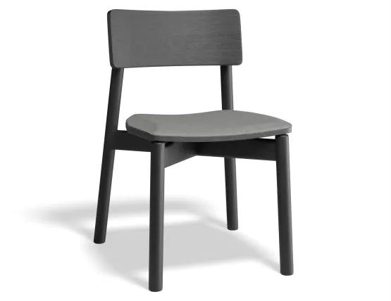 Andi Cafe Chair with Fabric Seat Pad - Tan (Set of 4)