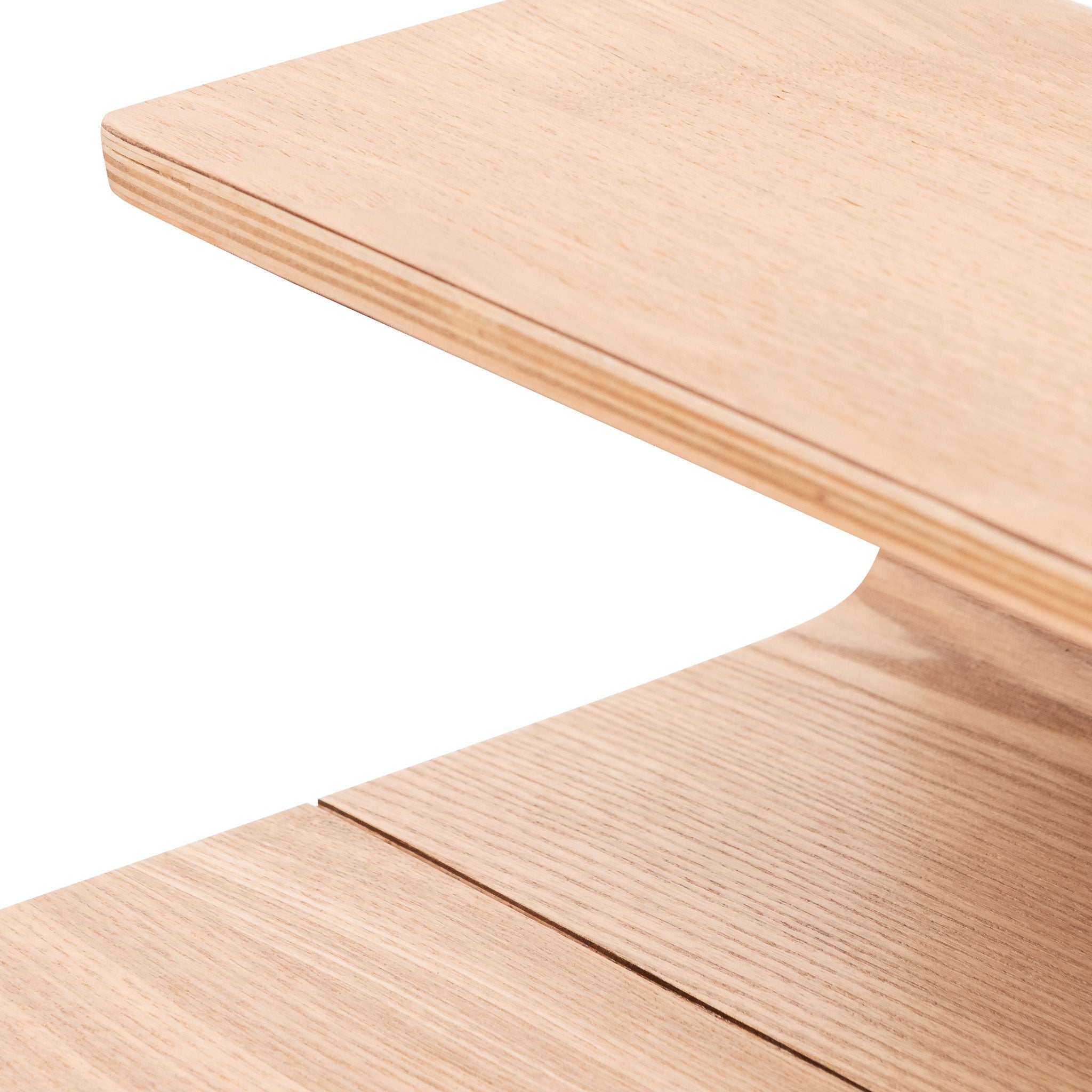 Wooden Home Office Desk - Natural - image 7