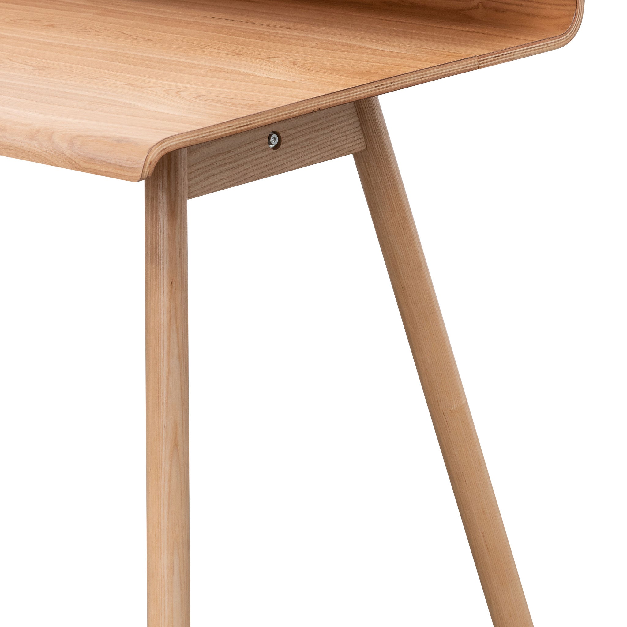 Wooden Home Office Desk - Natural - image 8