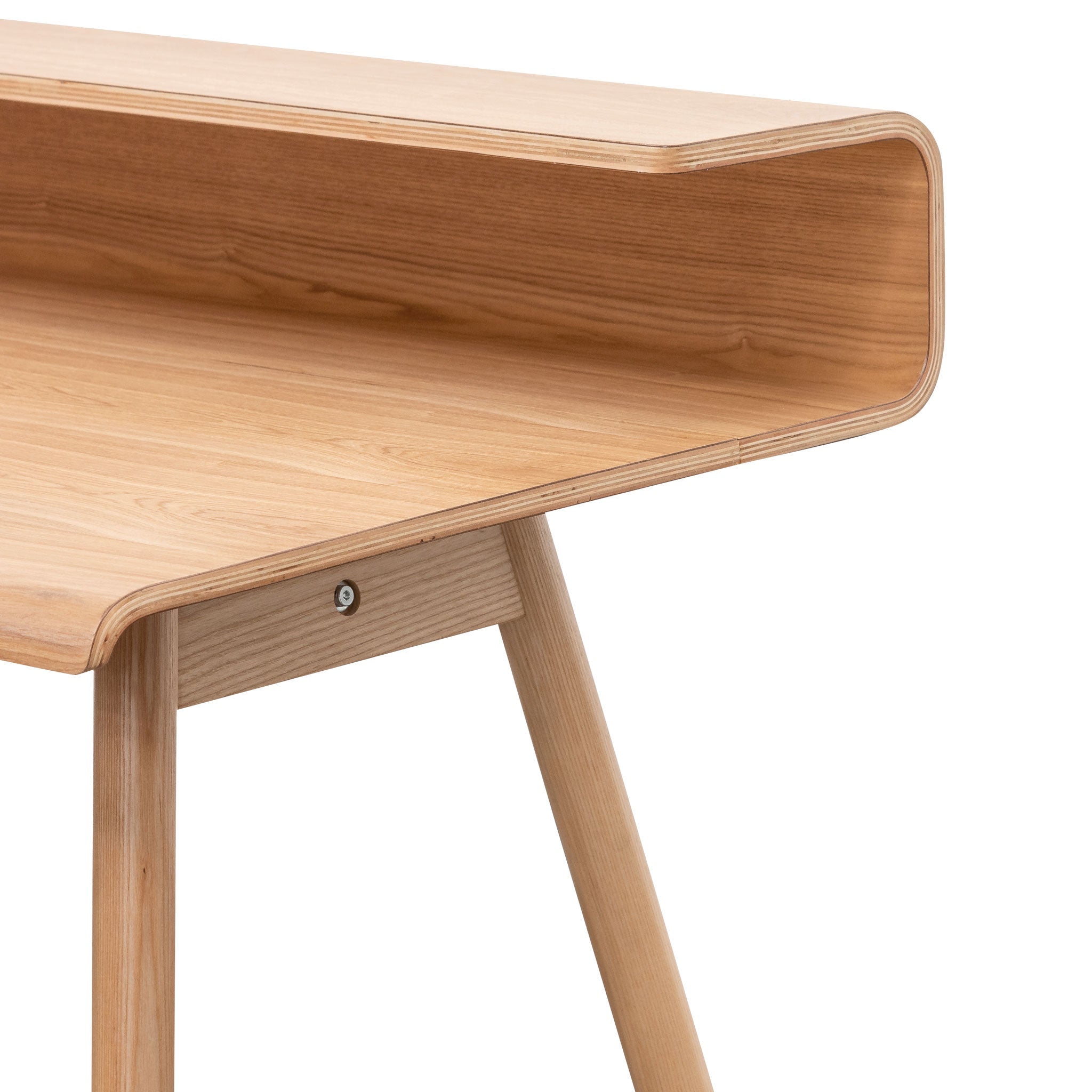 Wooden Home Office Desk - Natural - image 6