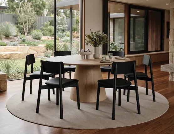 Andi Cafe Chair with Fabric Seat Pad - Tan (Set of 4)