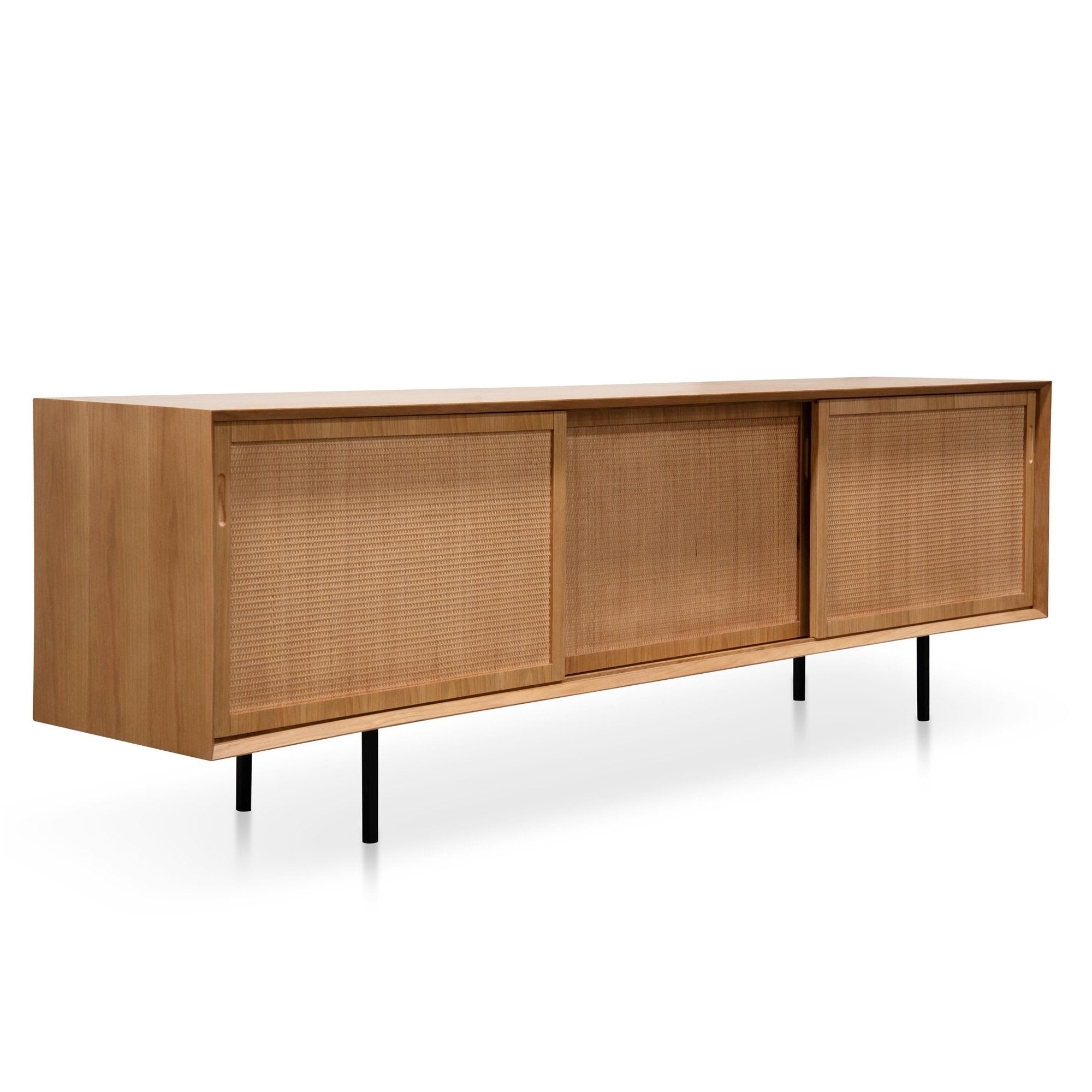 2.2m TV Unit - Natural