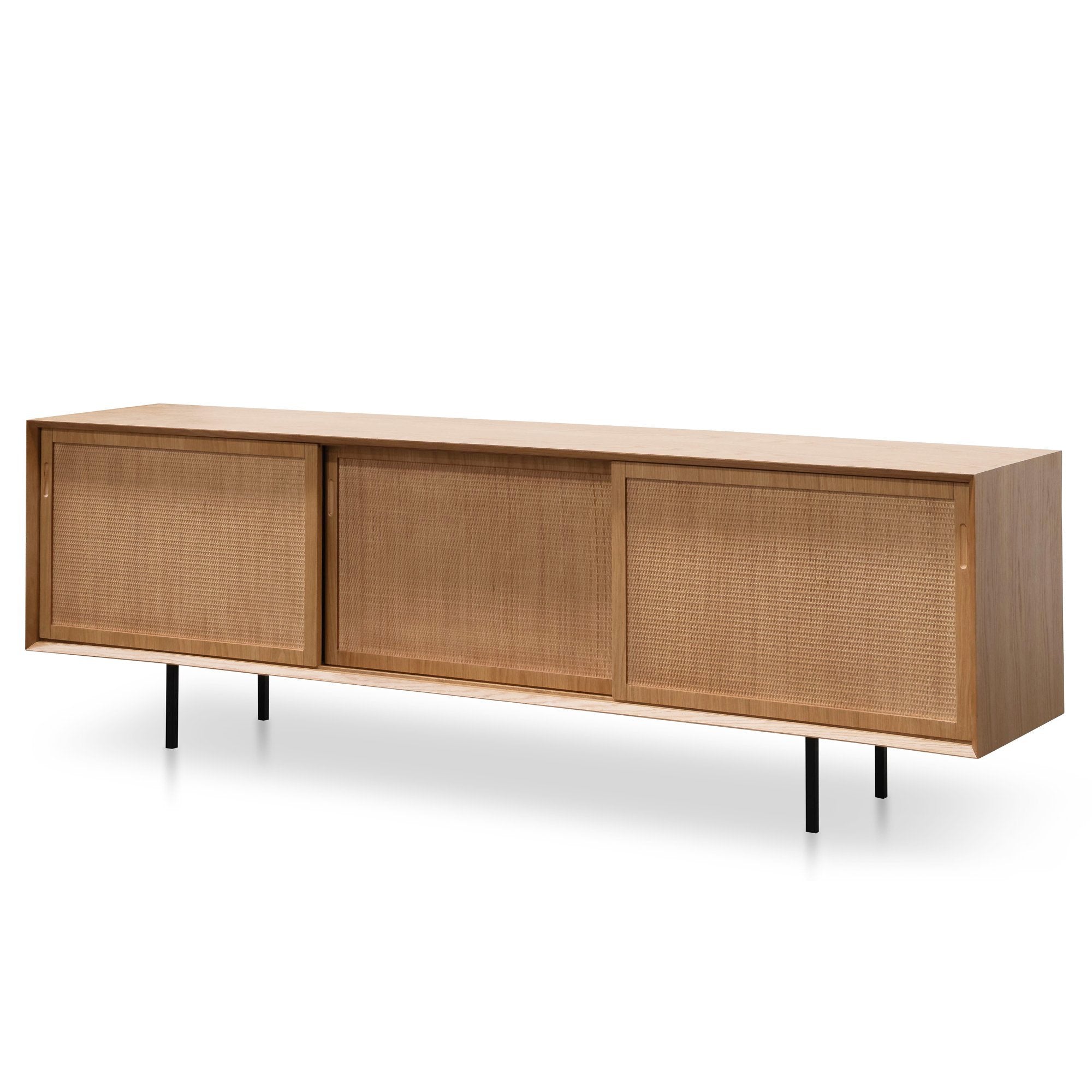 2.2m TV Unit - Natural