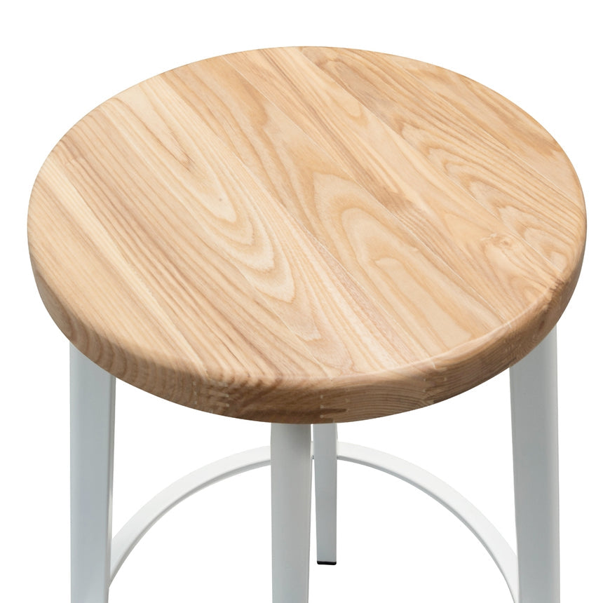 Bjorn Bar Stool - Natural Timber Seat