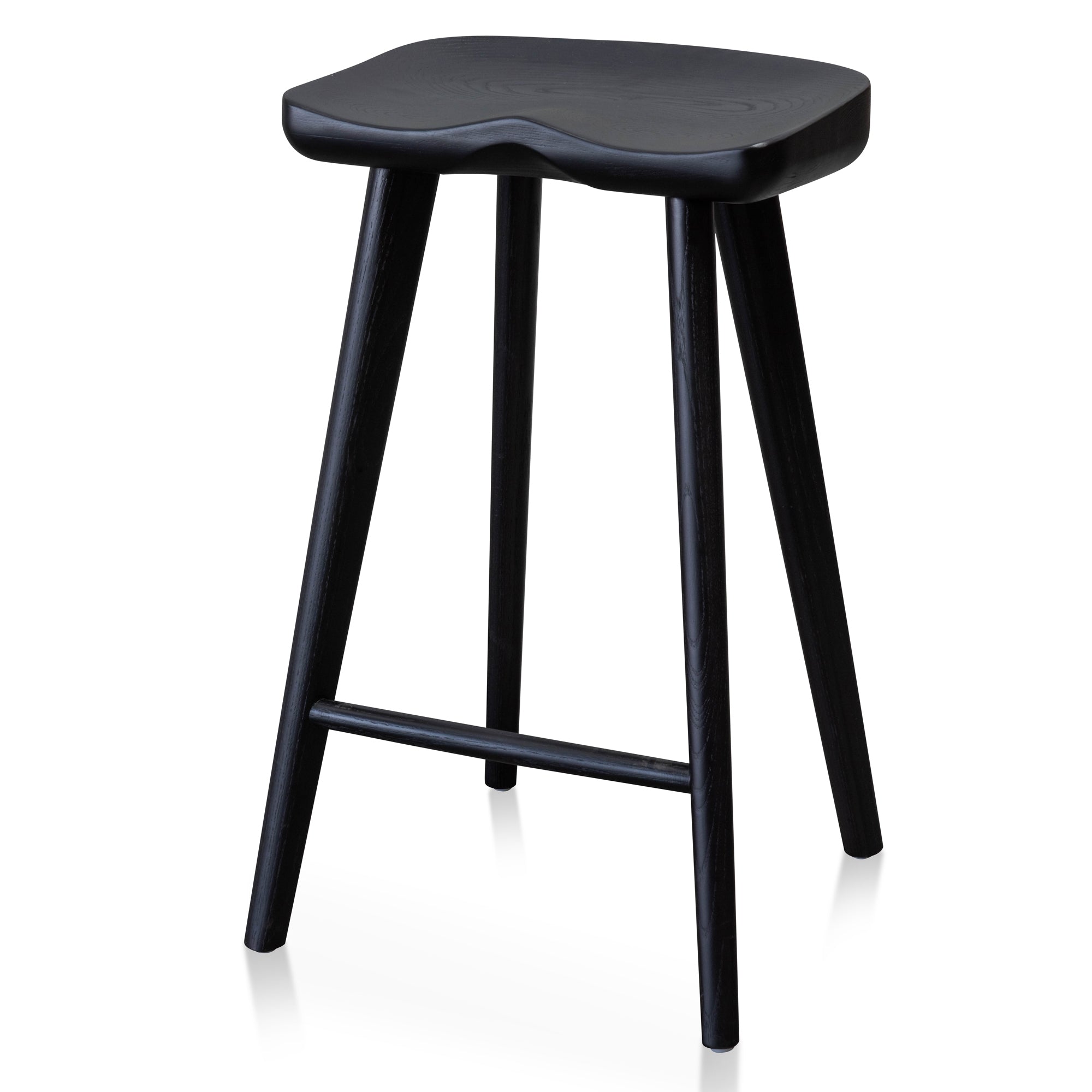 Bar stool - Black (Set of 2) - image 2