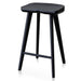 Bar stool - Black (Set of 2) - image 2