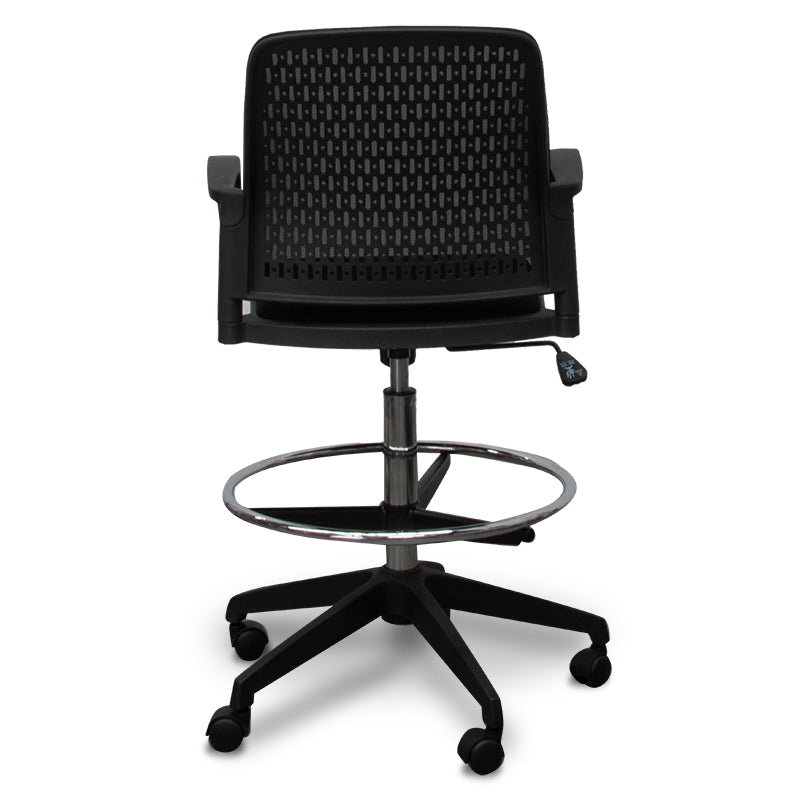 Drafting Office Chair - Black - image 3