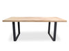 Reclaimed Elm Wood Table 1.5m - Rustic Natural - image 2